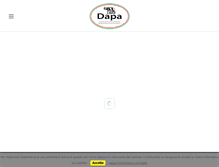 Tablet Screenshot of dapasrl.com